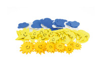 Naklejki z pianki Pogoda 56szt. PVC04 Brewis